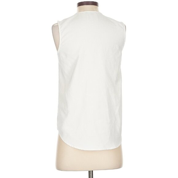 J.Crew Cream Sleeveless blouse - Picture 2 of 7